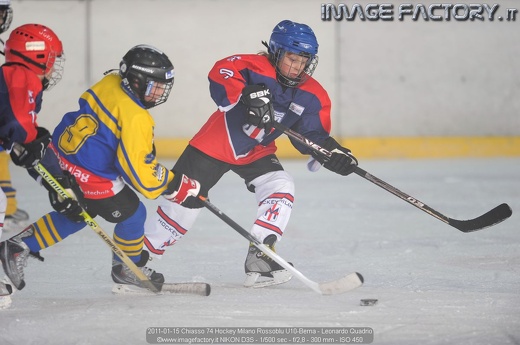 2011-01-15 Chiasso 74 Hockey Milano Rossoblu U10-Berna - Leonardo Quadrio